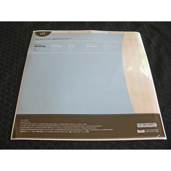 Creative Memories Kit- Romance Wedding, 12 X 12 - Picture 2 of 4